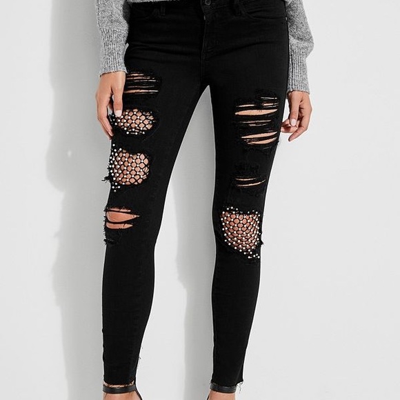 guess pearl jeans